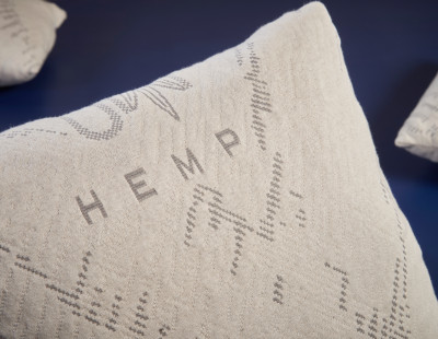 A look at the cushion fabric