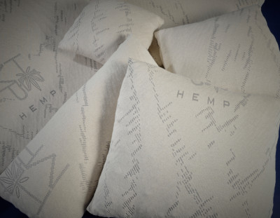 Image showing the large variety of sizes and shapes of scatter cushions that we supply.