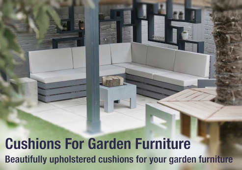 Cushions for your garden furniture